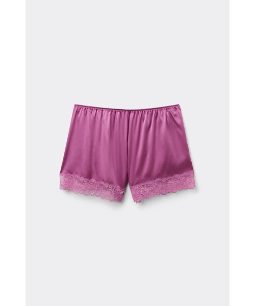 インティミッシミ intimissimi ルームウェア パジャマ シルク 新品 セール】パイピング シルク ロングパジャマ（ルームウェア