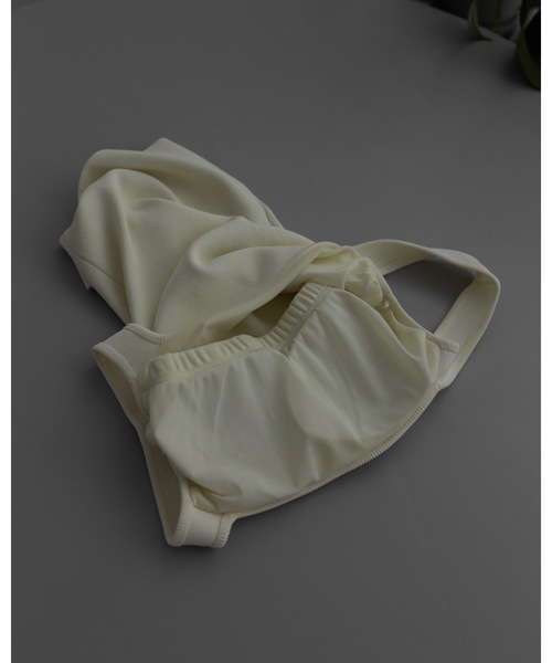 Katrin TOKYO（カトリーントーキョー）の「cup-in square summer knit（ニット/セーター・レディース・アイボリー/ベビーピンク・FREE/XS）」の8枚目の写真