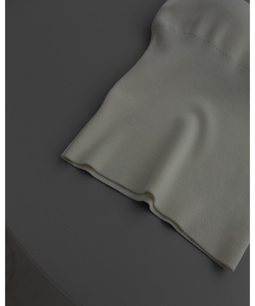 Katrin TOKYO（カトリーントーキョー）の「cup-in square summer knit（ニット/セーター・レディース・アイボリー/ベビーピンク・FREE/XS）」の9枚目の写真