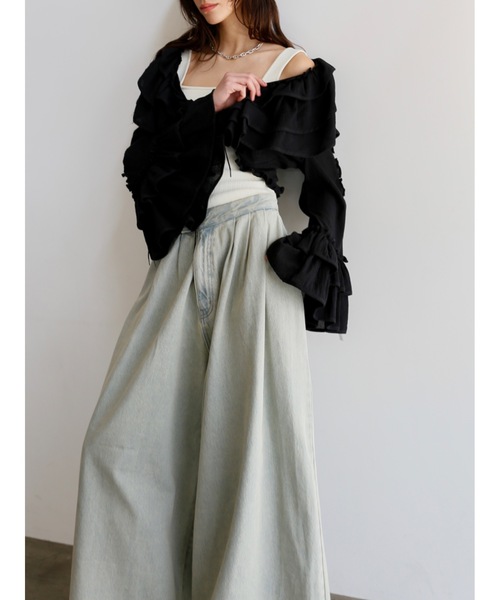 Katrin TOKYO（カトリーントーキョー）の「cup-in square summer knit（ニット/セーター・レディース・アイボリー/ベビーピンク・FREE/XS）」の16枚目の写真