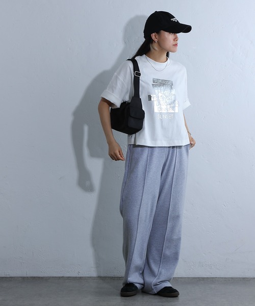 COLONY 2139(コロニートゥーワンスリーナイン)の「ナイロンサイドポケットバッグ(ショルダーバッグ・レディース・ホワイト/ブラック・FREE)」の17枚目の写真