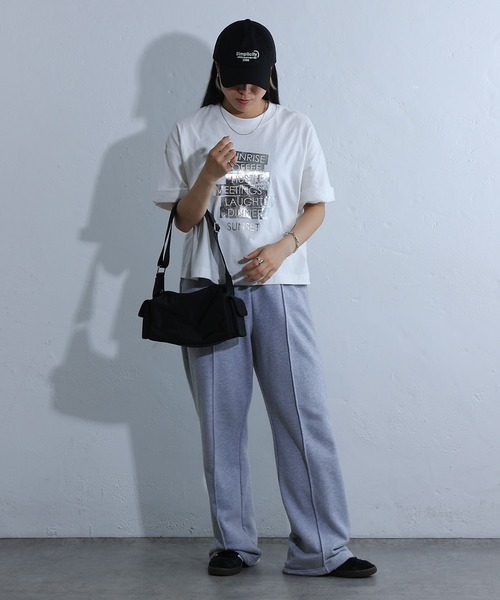 COLONY 2139(コロニートゥーワンスリーナイン)の「ナイロンサイドポケットバッグ(ショルダーバッグ・レディース・ホワイト/ブラック・FREE)」の18枚目の写真