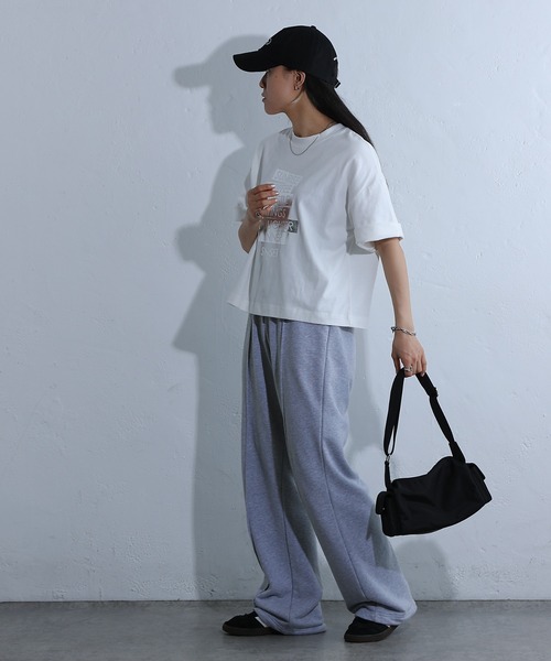 COLONY 2139(コロニートゥーワンスリーナイン)の「ナイロンサイドポケットバッグ(ショルダーバッグ・レディース・ホワイト/ブラック・FREE)」の16枚目の写真