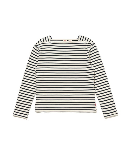 Levi's（リーバイス）の「Levi's/リーバイス MARIE’S CLOSET BAY SAILOR 長袖Tシャツ ネイビー OPEN WATER（Tシャツ/カットソー・レディース・ブルー・M/S/XS）」の8枚目の写真