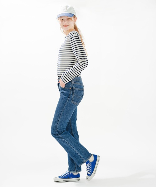 Levi's（リーバイス）の「Levi's/リーバイス MARIE’S CLOSET BAY SAILOR 長袖Tシャツ ネイビー OPEN WATER（Tシャツ/カットソー・レディース・ブルー・M/S/XS）」の19枚目の写真