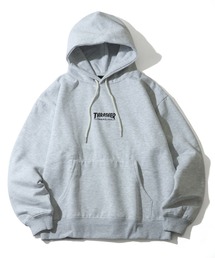 【THRASHER/スラッシャー】裏起毛 ロゴ刺繍 プルオーバー スウェット パーカー