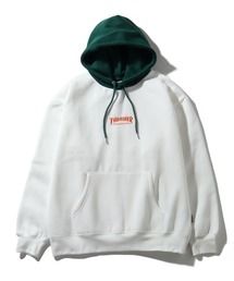 【THRASHER/スラッシャー】裏起毛 ロゴ刺繍 プルオーバー スウェット パーカー