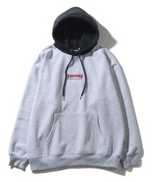 【THRASHER/スラッシャー】裏起毛 ロゴ刺繍 プルオーバー スウェット パーカー