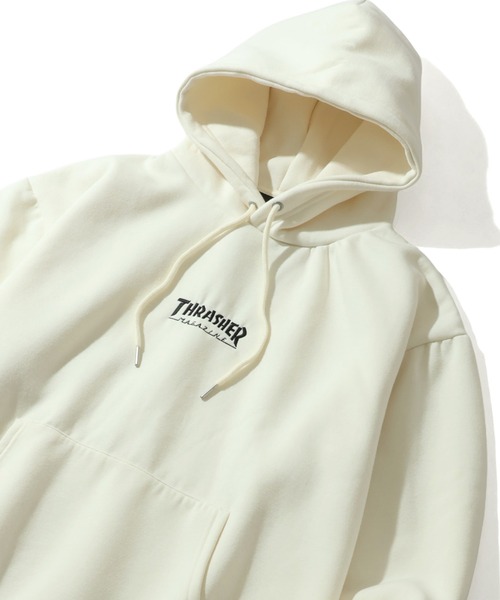 THRASHER(スラッシャー)の「【THRASHER/スラッシャー】裏起毛 ロゴ刺繍 プルオーバー スウェット パーカー(パーカー・メンズ・ホワイト系その他/ブラック/アッシュグレー/ブラック系その他/グリーン/ネイビー/ホワイト/アイボリー/グレー系その他/ブラウン・M/L/XL)」の22枚目の写真