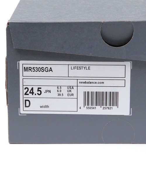 niko and...（ニコアンド）の「【New Balance(ニューバランス)】MR530SGA（スニーカー・レディース・ホワイト・24.5cm/23.5cm）」の8枚目の写真