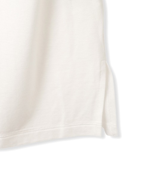 LAUTREAMONT(ロートレアモン)の「ベアタックスリーブTEE≪手洗い可能≫(Tシャツ/カットソー・レディース・カーキ/オフホワイト/ブラック・9号)」の4枚目の写真