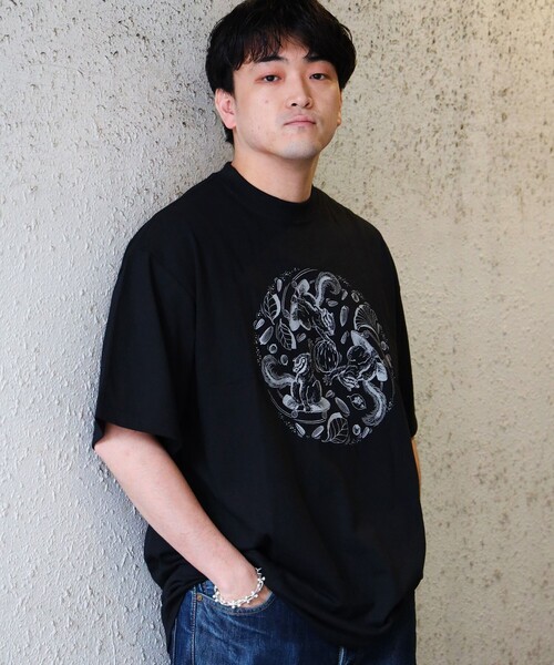 野坂稔和 / 栗鼠巴（りすともえ） Tee shirt（Tシャツ/カットソー）｜TOKYO CULTUART by BEAMS（トウキョウカルチャートバイビームス）