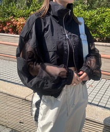 y/m by misato | メッシュ切替ルーズブルゾン(ブルゾン)