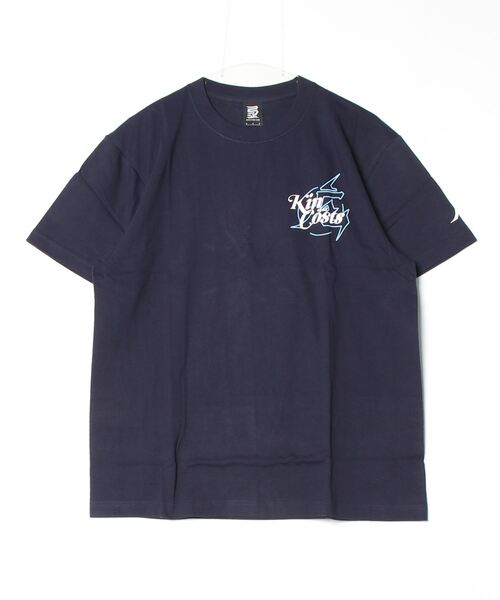 INNOCENT(イノセント)の「『KINJAZ』Graphic T(Tシャツ/カットソー・メンズ・ネイビー/ホワイト・LARGE/MEDIUM)」の1枚目の写真
