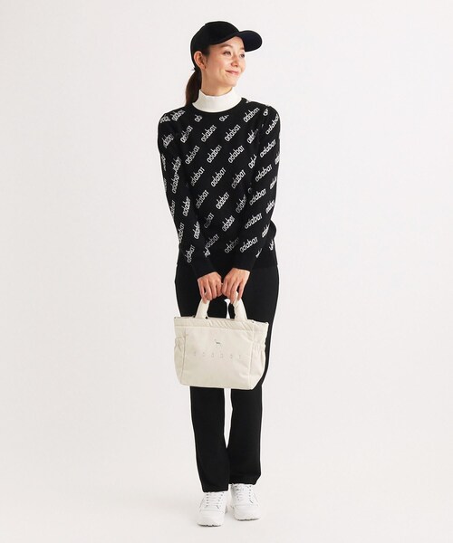 adabat（アダバット）の「ショルダー付き ボックスタイプカートバッグ（ハンドバッグ・レディース・イエロー/ホワイト・00）」の6枚目の写真