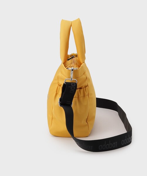 adabat（アダバット）の「ショルダー付き ボックスタイプカートバッグ（ハンドバッグ・レディース・イエロー/ホワイト・00）」の9枚目の写真