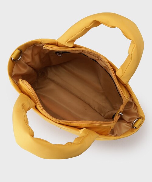 adabat（アダバット）の「ショルダー付き ボックスタイプカートバッグ（ハンドバッグ・レディース・イエロー/ホワイト・00）」の13枚目の写真