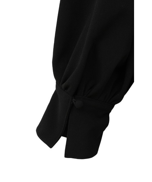 MANOF（マノフ）の「SHOLDER MESH FLARE ONE PIECE（ワンピース