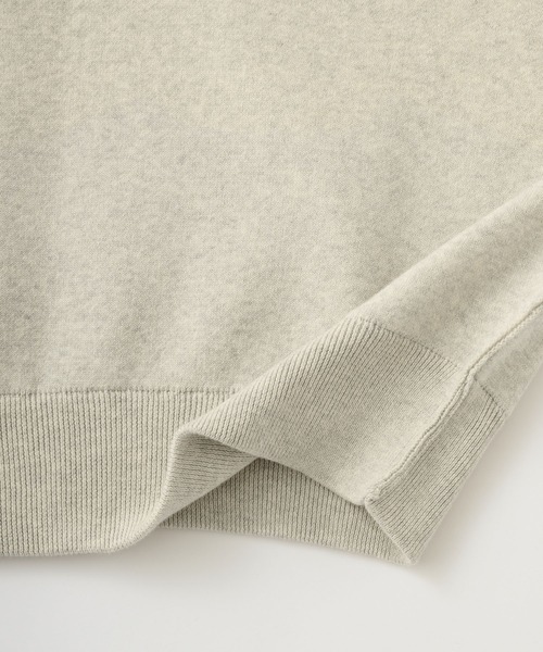 MONO-MART(モノマート)の「<ウォッシャブル>スウェットライクビッグニット(ニット/セーター・レディース・アイボリー/ミント/オートミール/杢グレー/ネイビー/ブラック/レッド/ピンク/ブルー系/スモークピンク/ダークグレー/モカ/モスグリーン・FREE)」の19枚目の写真