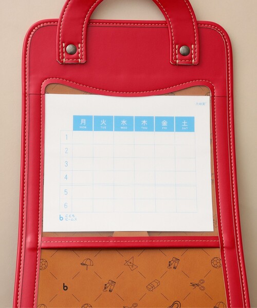 こども ビームス（コドモビームス）の「大峽製鞄 / スペシャル ランドセル クラリーノモデル 柄 2025（ランドセル・キッズ・グリーン/ネイビー・ONE SIZE）」の10枚目の写真