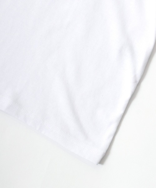 CONVERSE(コンバース)の「CONVERSE/コンバース ワンポイントロゴ 袖/バックプリント ラグラン ロンT 長袖 レディース メンズ(Tシャツ/カットソー・レディース・ブラック系その他/ブラック/ホワイト/ホワイト系その他・M/L/LL)」の14枚目の写真