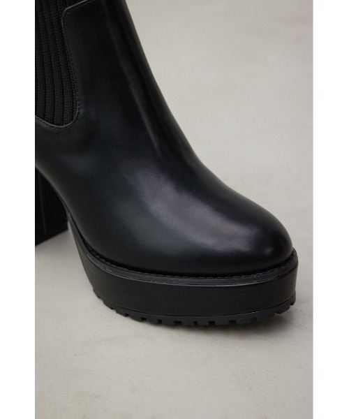 AZUL by moussy（アズールバイマウジー）の「ソックスヒールブーツ（ブーツ・レディース・ブラウン/ブラック・LL/LARGE/MEDIUM/SMALL）」の16枚目の写真