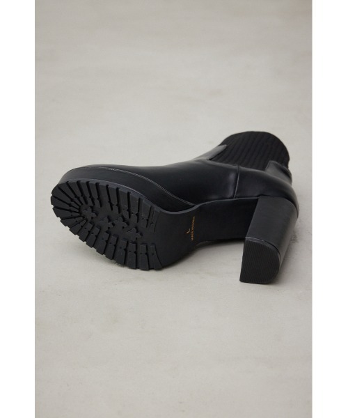 AZUL by moussy（アズールバイマウジー）の「ソックスヒールブーツ（ブーツ・レディース・ブラウン/ブラック・LL/LARGE/MEDIUM/SMALL）」の19枚目の写真