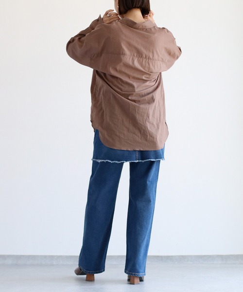 cepo（セポ）の「〈セットアップ対応〉マルチレイヤーデニムスカート（デニムスカート・レディース・ブルー系1/ブルー系3/ブルー系2・S/L/M）」の21枚目の写真