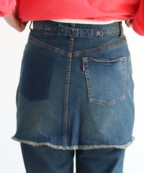 cepo（セポ）の「〈セットアップ対応〉マルチレイヤーデニムスカート（デニムスカート・レディース・ブルー系1/ブルー系3/ブルー系2・S/L/M）」の12枚目の写真