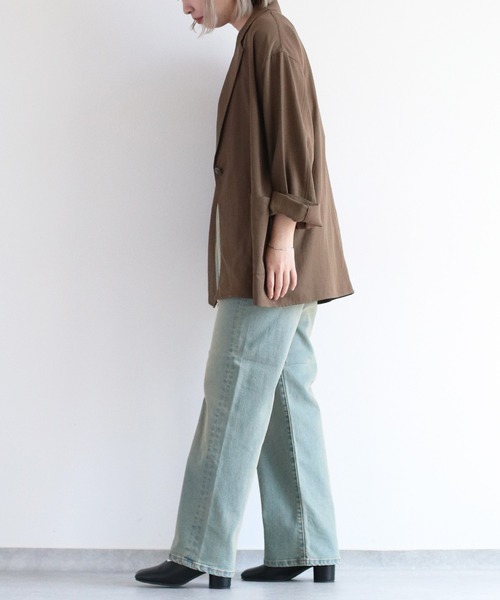 cepo（セポ）の「〈セットアップ対応〉マルチレイヤーデニムスカート（デニムスカート・レディース・ブルー系1/ブルー系3/ブルー系2・S/L/M）」の7枚目の写真