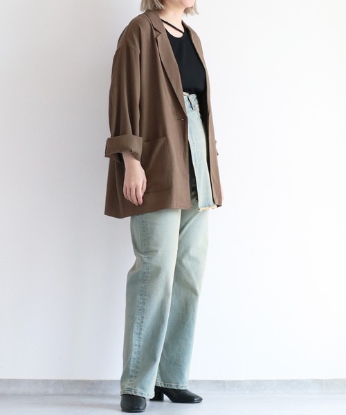 cepo（セポ）の「〈セットアップ対応〉マルチレイヤーデニムスカート（デニムスカート・レディース・ブルー系1/ブルー系3/ブルー系2・S/L/M）」の8枚目の写真