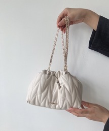 AS KNOW AS plus | キルティング巾着2wayショルダーバッグ(ショルダーバッグ)