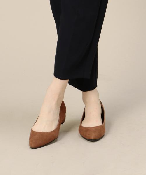 BEAUTY&YOUTH UNITED ARROWS（ビューティーアンドユースユナイテッドアローズ）の「BY スウェードポインテッドトゥパンプス 2.0◆（パンプス・レディース・ブラック/オリーブ/ブラウン/グレー/ワインレッド・37/36/37h/36h/38/35h）」の12枚目の写真
