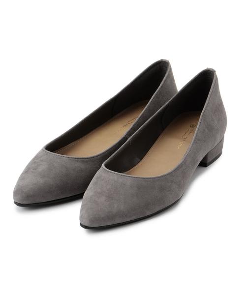 BEAUTY&YOUTH UNITED ARROWS（ビューティーアンドユースユナイテッドアローズ）の「BY スウェードポインテッドトゥパンプス 2.0◆（パンプス・レディース・ブラック/オリーブ/ブラウン/グレー/ワインレッド・37/36/37h/36h/38/35h）」の15枚目の写真