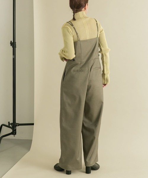 KBF（ケイビーエフ）の「フロントボタンサロペット（サロペット/オーバーオール・レディース・ブラウン系その他/グレー系その他・ONE）」の8枚目の写真