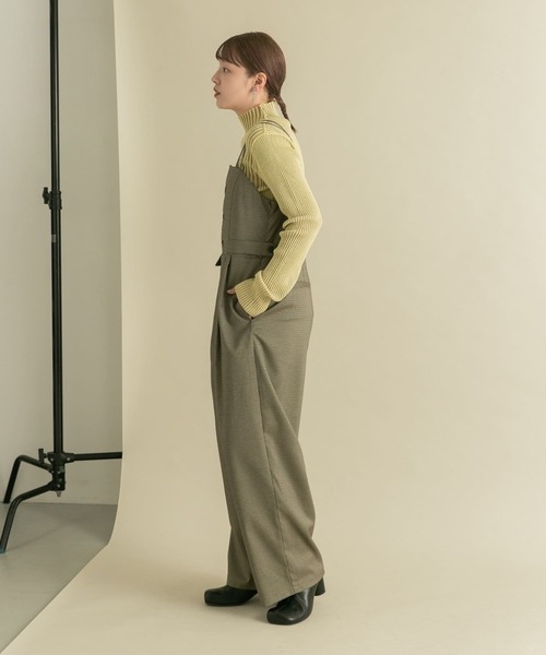 KBF（ケイビーエフ）の「フロントボタンサロペット（サロペット/オーバーオール・レディース・ブラウン系その他/グレー系その他・ONE）」の10枚目の写真