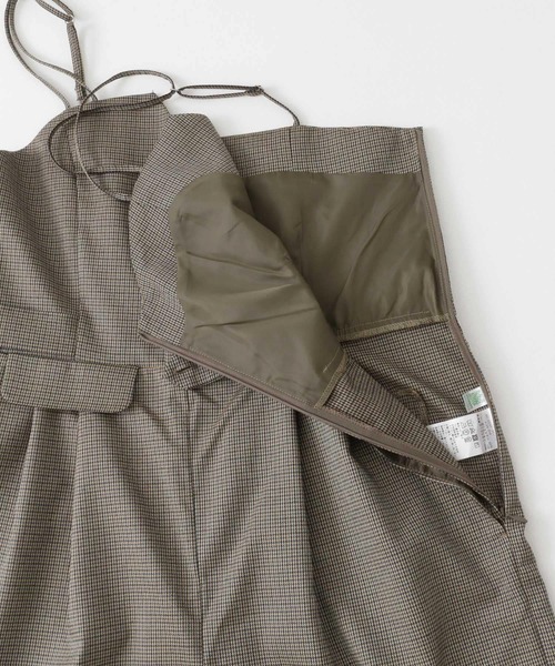 KBF（ケイビーエフ）の「フロントボタンサロペット（サロペット/オーバーオール・レディース・ブラウン系その他/グレー系その他・ONE）」の20枚目の写真