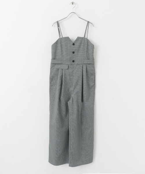 KBF（ケイビーエフ）の「フロントボタンサロペット（サロペット/オーバーオール・レディース・ブラウン系その他/グレー系その他・ONE）」の22枚目の写真