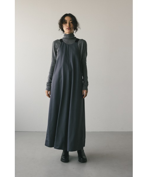 セール】バックルギャザーフレアワンピース（ワンピース