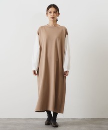 メルローズクレールMELROSE CLAIREライトダンガリーロング丈ワンピース コットンライトデニムシャツワンピース】｜MELROSE CLAIRE