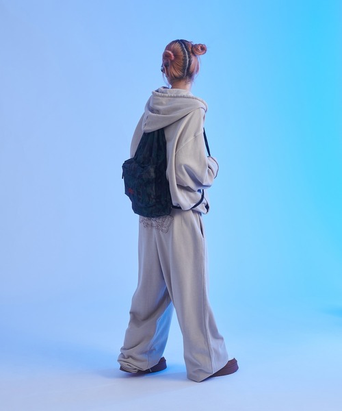 sedacle（セダクル）の「アソートナップサック（バックパック/リュック・メンズ・ブラック/カーキ/シルバー/グレー/グリーン/レオパード/カーキ系1・FREE）」の11枚目の写真