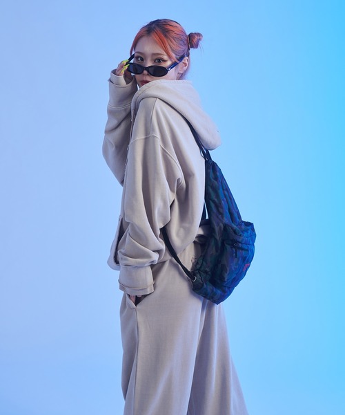 sedacle（セダクル）の「アソートナップサック（バックパック/リュック・メンズ・ブラック/カーキ/シルバー/グレー/グリーン/レオパード/カーキ系1・FREE）」の9枚目の写真