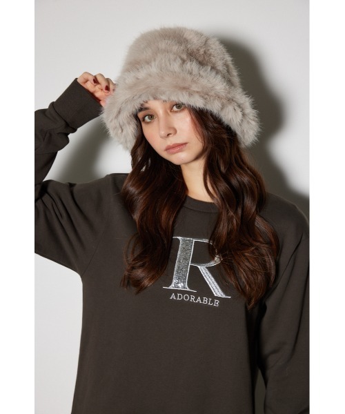 フェイクファーボリュームハット（ハット）｜rienda（リエンダ）