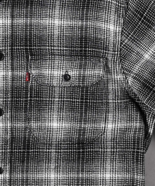 Levi's（リーバイス）の「Levi's(リーバイス)フードシャツ（シャツ/ブラウス・メンズ・ブラック・M/L/S）」の12枚目の写真