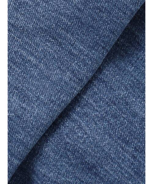 GYDA（ジェイダ）の「ハイウエストダメージレースPatchストレートワイドデニムパンツ（デニムパンツ・レディース・ブルー/ブラック・SMALL/MEDIUM）」の9枚目の写真