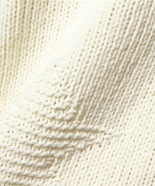 Lui's（ルイス）の「Lui's(ルイス) 星柄ニット（ニット/セーター・メンズ・ホワイト/ブラック・MEDIUM/SMALL）」の7枚目の写真