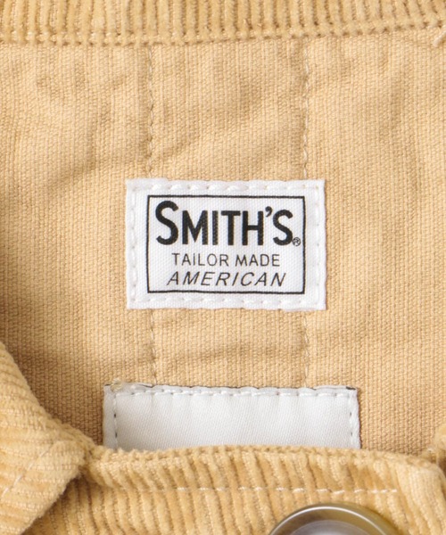 SMITH（スミス）の「『別注』SMITH×DOORS　コーデュロイロングコート（ステンカラーコート・レディース・ベージュ/ブラック・FREE）」の12枚目の写真