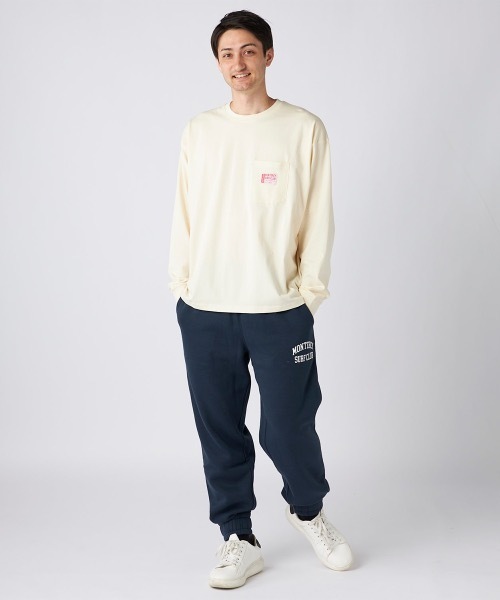 Ocean Pacific（オーシャンパシフィック）の「【OP/オーピー】胸ポケットロングTシャツ（Tシャツ/カットソー・メンズ・ネイビー/アイボリー/チャコールグレー・LARGE/X-LARGE/MEDIUM）」の13枚目の写真