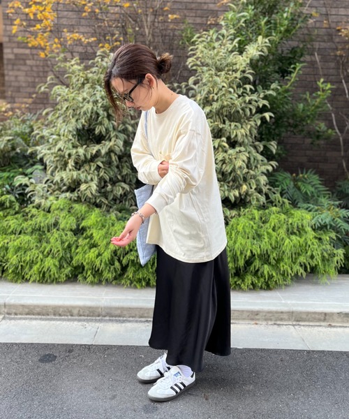 Ocean Pacific（オーシャンパシフィック）の「【OP/オーピー】胸ポケットロングTシャツ（Tシャツ/カットソー・メンズ・ネイビー/アイボリー/チャコールグレー・LARGE/X-LARGE/MEDIUM）」の9枚目の写真