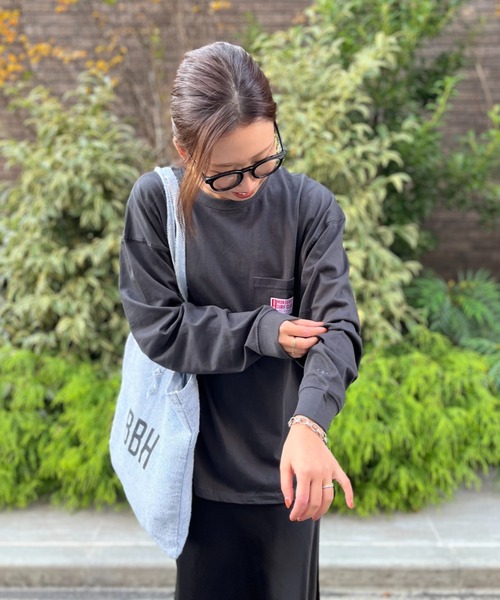 Ocean Pacific（オーシャンパシフィック）の「【OP/オーピー】胸ポケットロングTシャツ（Tシャツ/カットソー・メンズ・ネイビー/アイボリー/チャコールグレー・LARGE/X-LARGE/MEDIUM）」の20枚目の写真